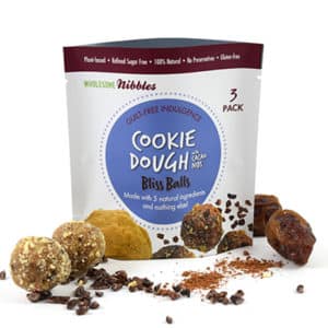 cookie dough bliss balls vegan snack