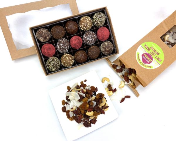 vegan-gift-basket-truffles-trail-mix